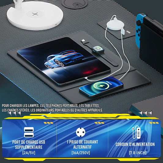 Mova-Corner Pro : Le Bureau d'Angle avec Station de Charge