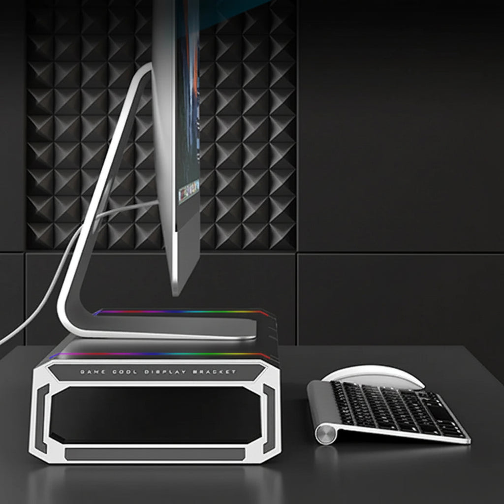 Support de Moniteur Ergonomique MovaElevate – Organisateur de Bureau avec Tiroirs