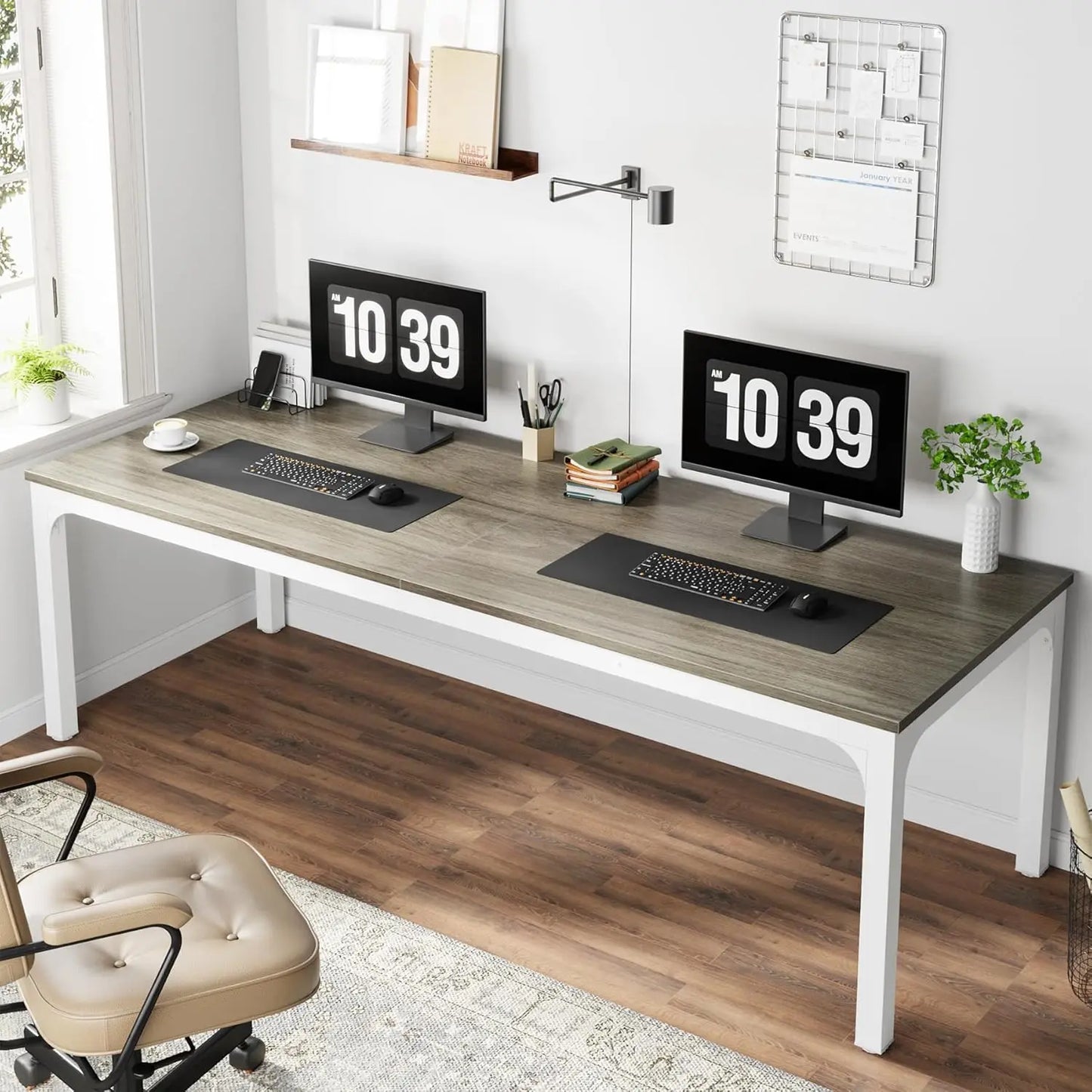 Mova-Duo : Le Bureau Longueur XL (200 cm)