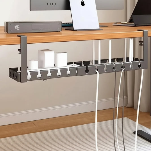 MovaTray — Plateau de Gestion des Câbles Extensible (Sans perçage)