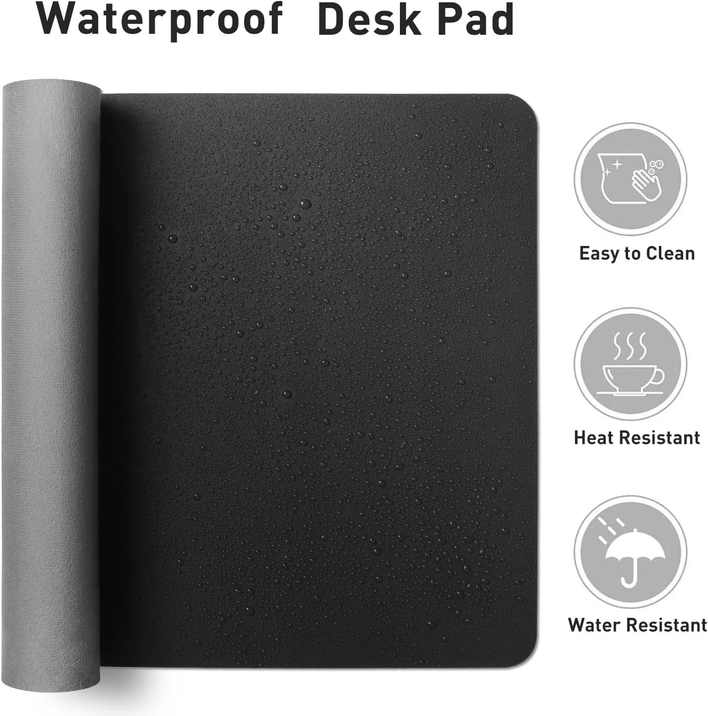 Tapis de souris de Bureau MovaSkin — Premium, Imperméable & Anti-Dérapant